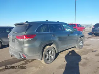 2018 Toyota Highlander Hybrid Limited with VIN 5TDDGRFH8JS045443, listed as a IAAI auction lot 41256831 with 105,736 mi miles and . Bid and sale history available at DreamBid. Image 4.