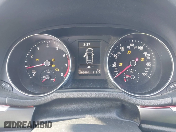 2016 Volkswagen Passat S with VIN 1VWAT7A30GC054269, listed as a IAAI auction lot 41251819 with 105,604 mi miles and . Bid and sale history available at DreamBid. Image 7.