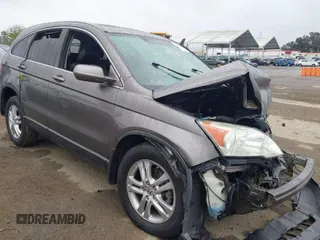 2010 Honda CR-V EX-L with VIN 5J6RE3H71AL022059, listed as a IAAI auction lot 41861374 with 108,166 mi miles and . Bid and sale history available at carsss.com. Image 1.