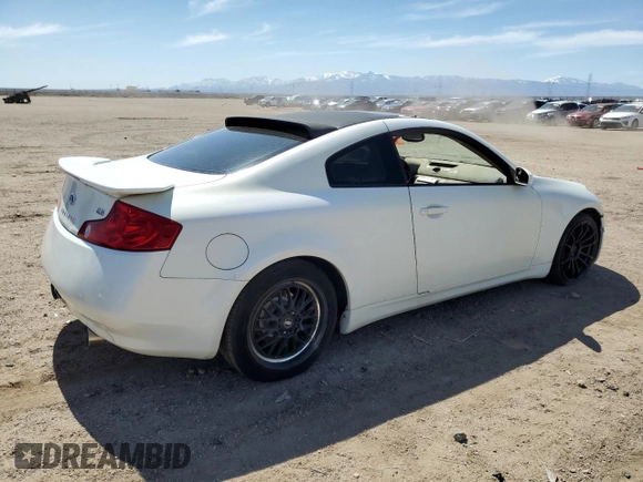 2003 Infiniti G35 w/Leather z VIN JNKCV54E43M209822, wystawiony jako Copart lot #50391195 z przebiegiem 128 413 mil mil oraz Czysty tytuł • Clean title. Historia ofert i sprzedaży dostępna na DreamBid. Obrazek 3.