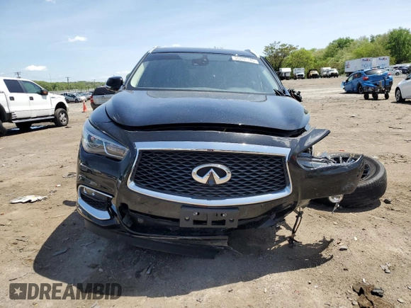 2020 Infiniti QX60 Luxe with VIN 5N1DL0MM5LC514737, listed as a Copart auction lot 55280145 with 93,168 mi miles and Salvage title. Bid and sale history available at DreamBid. Image 5.