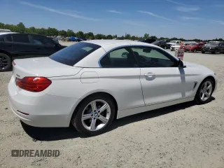 2015 BMW 4 Series 428i with VIN WBA3V7C59FP771861, listed as a Copart auction lot 56562525 with 64,273 mi miles and Salvage title. Bid and sale history available at DreamBid. Image 3.