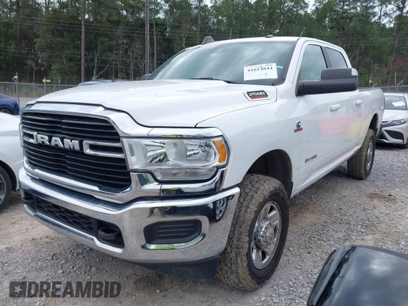 2021 Ram 2500 Big Horn z VIN 3C6UR5DL7MG542617, wystawiony jako IAAI lot #41614844 z przebiegiem 66 869 mil mil oraz . Historia ofert i sprzedaży dostępna na DreamBid. Obrazek 17.