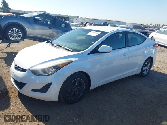 2015 Hyundai Elantra SE z VIN 5NPDH4AE8FH651884, wystawiony jako IAAI lot #42328121 z przebiegiem 128 520 mil mil oraz . Historia ofert i sprzedaży dostępna na DreamBid. Obrazek 2.