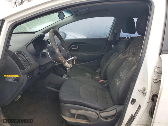 2016 Kia Rio LX with VIN KNADM4A36G6634181, listed as a Copart auction lot 85098834 with 138,763 mi miles and Salvage Title. Bid and sale history available at carsss.com. Image 7.