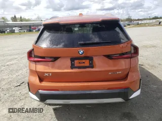 2025 BMW X1 xDrive28i with VIN WBX73EF03S5094250, listed as a Copart auction lot 51174465 with 51 mi miles and Salvage title. Bid and sale history available at DreamBid. Image 6.