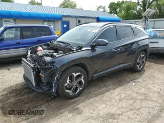 2022 Hyundai Tucson SEL z VIN 5NMJC3AE7NH126872, wystawiony jako Copart lot #55333315 z przebiegiem 62 225 mil mil oraz Szkoda całkowita • Salvage title. Historia ofert i sprzedaży dostępna na DreamBid. Obrazek 1.
