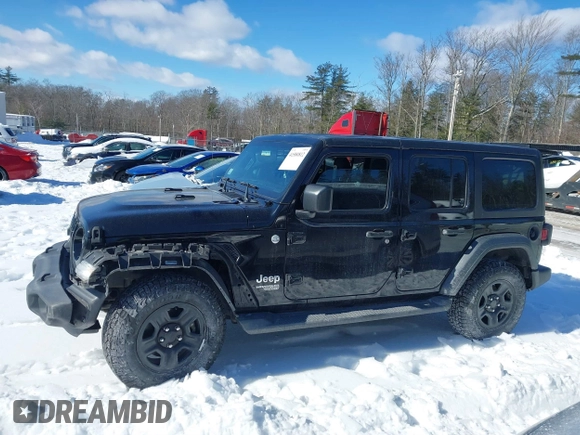 2018 Jeep Wrangler Unlimited Sport с VIN 1C4HJXDG5JW182891, выставлен на аукционе IAAI как лот 41580812 с пробегом 91 122 миль миль и . История ставок и продаж доступна на DreamBid. Изображение 15.