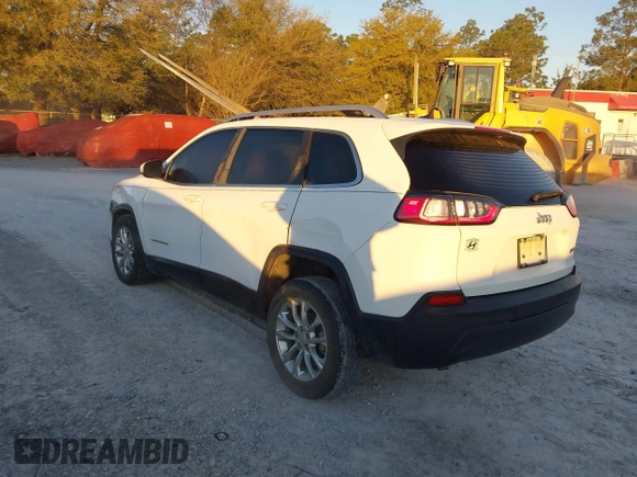 2019 Jeep Cherokee Latitude with VIN 1C4PJLCB1KD128463, listed as a IAAI auction lot 41813221 with 158,792 mi miles and . Bid and sale history available at carsss.com. Image 3.
