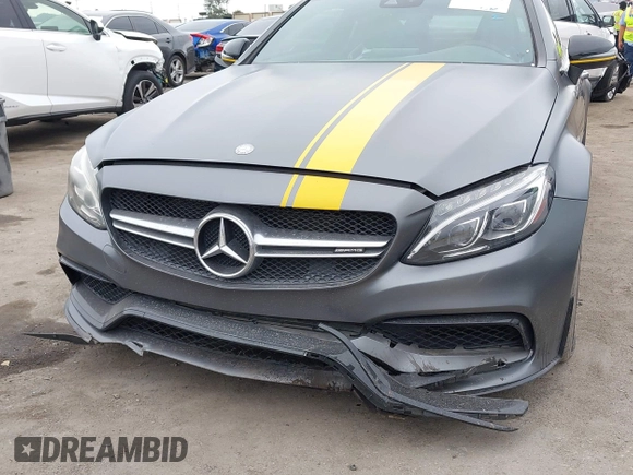 2017 Mercedes-Benz C 63 S AMG with VIN WDDWJ8HB1HF426693, listed as a IAAI auction lot 42042268 with 83,042 mi miles and . Bid and sale history available at carsss.com. Image 6.