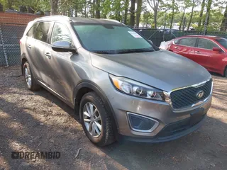 2017 Kia Sorento LX with VIN 5XYPG4A36HG279857, listed as a IAAI auction lot 42115007 with 112,592 mi miles. Bid and sale history available at carsss.com. Image 1.