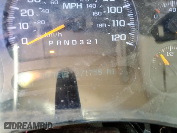 2006 Chevrolet Suburban LS with VIN 1GNEC16Z16J126581, listed as a Copart auction lot 89400975 with 271,755 mi miles and Salvage Title. Bid and sale history available at carsss.com. Image 9.