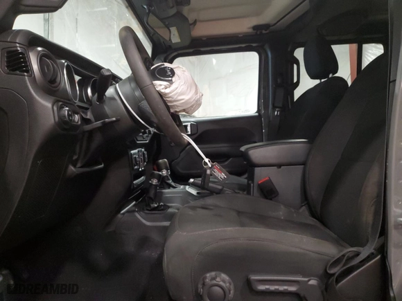 2023 Jeep Gladiator Freedom with VIN 1C6HJTAG2PL543024, listed as a Copart auction lot 44498895 with 9,032 mi miles and Salvage Title. Bid and sale history available at carsss.com. Image 7.