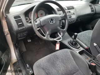 2002 Honda Civic LX with VIN 1HGEM21542L019816, listed as a Copart auction lot 84825424 with 139,051 mi miles and Salvage Title. Bid and sale history available at carsss.com. Image 8.