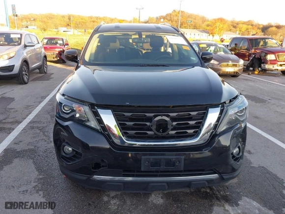 2019 Nissan Pathfinder SV with VIN 5N1DR2MM0KC623731, listed as a IAAI auction lot 40890326 with 110,608 mi miles. Bid and sale history available at carsss.com. Image 12.
