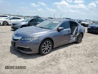2017 Acura TLX V6 with VIN 19UUB2F3XHA000698, listed as a Copart auction lot 56276565 with 91,747 mi miles and Salvage title. Bid and sale history available at DreamBid. Image 1.