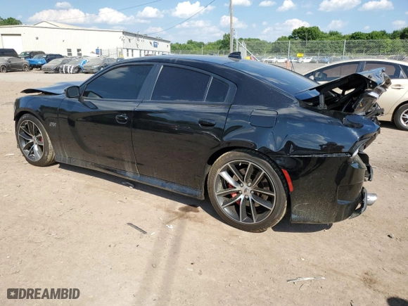 2017 Dodge Charger R/T Scat Pack with VIN 2C3CDXGJ4HH644315, listed as a Copart auction lot 58975454 with 0 mi miles and Salvage Title. Bid and sale history available at carsss.com. Image 2.