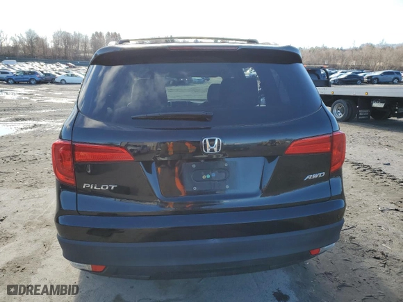 2016 Honda Pilot EX with VIN 5FNYF6H38GB117971, listed as a Copart auction lot 50151415 with 63,134 mi miles and Salvage Title. Bid and sale history available at carsss.com. Image 6.