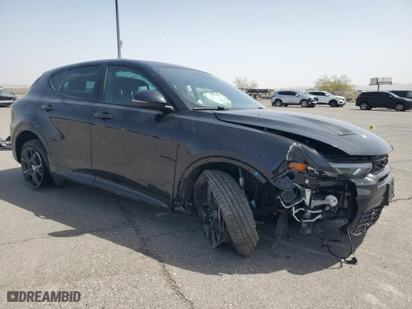 2024 Dodge Hornet R/T Plus with VIN ZACPDFDW3R3A17300, listed as a Copart auction lot 71461504 with 6,232 mi miles and Salvage Title. Bid and sale history available at carsss.com. Image 4.