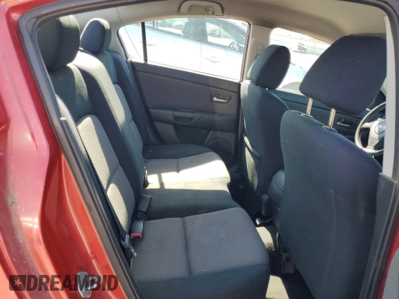 2006 Mazda 3 i Touring with VIN JM1BK32FX61409499, listed as a Copart auction lot 51084515 with 226,252 mi miles and Clean Title. Bid and sale history available at DreamBid. Image 10.