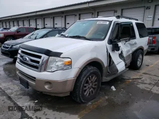 2014 Ford Expedition King Ranch с VIN 1FMJU1J54EEF57010, выставлен на аукционе Copart как лот 88918955 с пробегом 191 888 миль миль и Списание • Salvage title. История ставок и продаж доступна на DreamBid. Изображение 1.