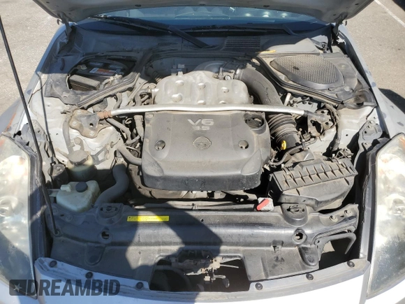 2005 Nissan 350Z Touring with VIN JN1AZ34E95M650076, listed as a Copart auction lot 46867965 with 135,122 mi miles and Clean Title. Bid and sale history available at DreamBid. Image 11.