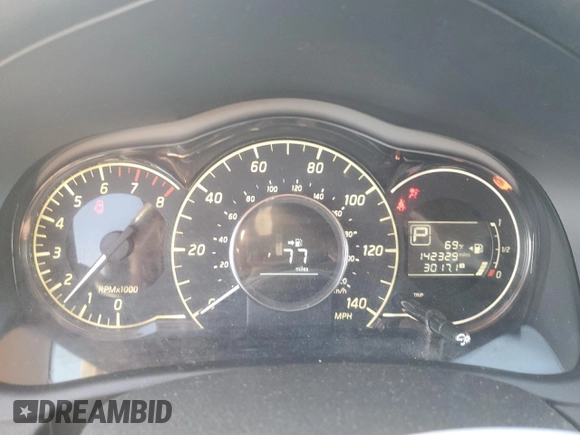2016 Nissan Note S с VIN 3N1CE2CP6GL355323, выставлен на аукционе Copart как лот 59855485 с пробегом 142 329 миль миль и Списание • Salvage title. История ставок и продаж доступна на DreamBid. Изображение 9.