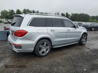 2015 Mercedes-Benz GL-Class GL 63 AMG with VIN 4JGDF7EE7FA484101, listed as a Copart auction lot 72927794 with 128,669 mi miles and Salvage Title. Bid and sale history available at carsss.com. Image 3.
