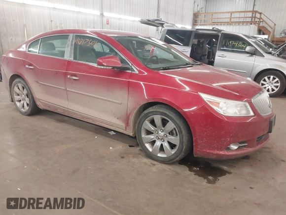 2012 Buick LaCrosse Premium 2 with VIN 1G4GF5E31CF222640, listed as a IAAI auction lot 41817501 with 132,969 mi miles and . Bid and sale history available at DreamBid. Image 1.