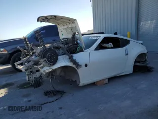 2017 Nissan 370Z with VIN JN1AZ4EH5HM954542, listed as a Copart auction lot 44384345 with 87,259 mi miles and Salvage Title. Bid and sale history available at carsss.com. Image 1.