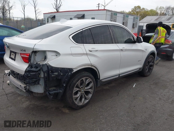 2018 BMW X4 xDrive28i z VIN 5UXXW3C57J0T82081, wystawiony jako IAAI lot #41991254 z przebiegiem 100 654 mil mil oraz . Historia ofert i sprzedaży dostępna na DreamBid. Obrazek 4.