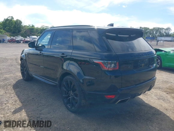2021 Land Rover Range Rover Sport HST with VIN SALWS2RU8MA795751, listed as a IAAI auction lot 42306974 with 151,681 mi miles and . Bid and sale history available at DreamBid. Image 3.