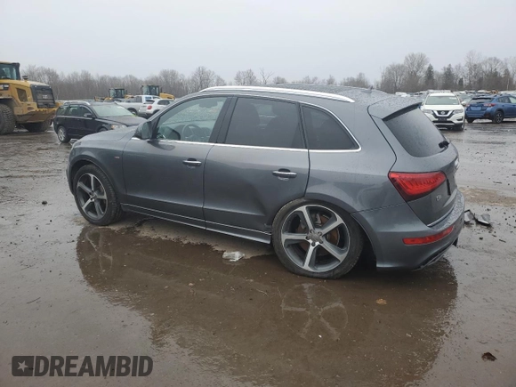 2015 Audi Q5 Premium Plus with VIN WA1DGAFP9FA031493, listed as a Copart auction lot 49801085 with 75,045 mi miles and Salvage Title. Bid and sale history available at carsss.com. Image 2.