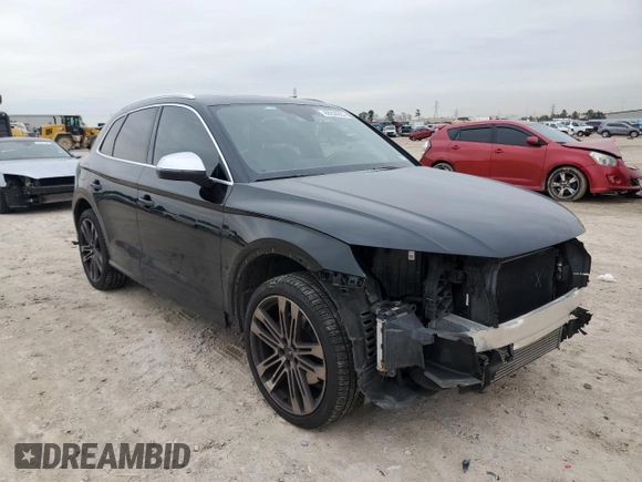 2019 Audi SQ5 Premium Plus z VIN WA1B4AFY7K2087073, wystawiony jako Copart lot #88256655 z przebiegiem 46 389 mil mil oraz Szkoda całkowita • Salvage title. Historia ofert i sprzedaży dostępna na DreamBid. Obrazek 4.