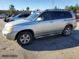 2001 Toyota Highlander with VIN JTEGF21A210019713, listed as a Copart auction lot 46082695 with 222,649 mi miles and Salvage Title. Bid and sale history available at carsss.com. Image 1.