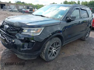 2018 Ford Explorer Sport с VIN 1FM5K8GT4JGA53237, выставлен на аукционе IAAI как лот 42422714 с пробегом 53 830 миль миль и . История ставок и продаж доступна на DreamBid. Изображение 2.