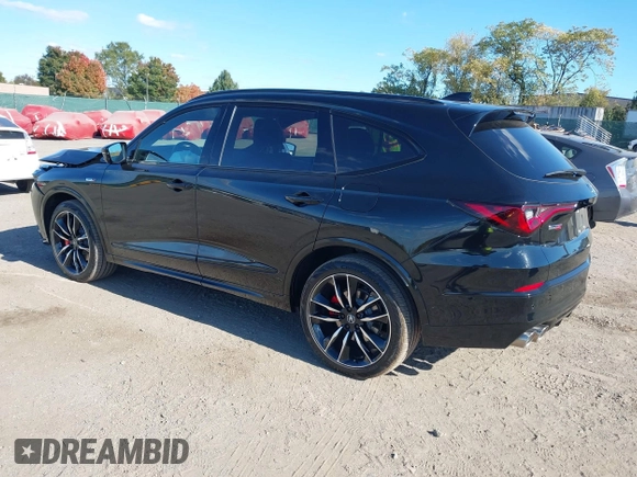 2024 Acura MDX Type S w/Advance Package with VIN 5J8YD8H8XRL002562, listed as a IAAI auction lot 40618849 with 15,080 mi miles. Bid and sale history available at carsss.com. Image 3.