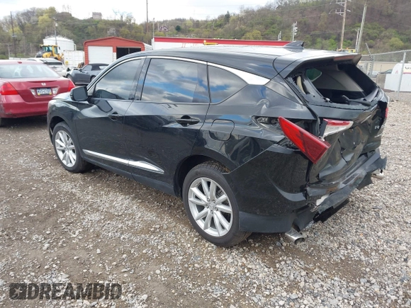 2019 Acura RDX with VIN 5J8TC2H38KW037511, listed as a IAAI auction lot 42043170 with 89,225 mi miles. Bid and sale history available at carsss.com. Image 3.