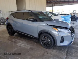 2023 Nissan Kicks SR with VIN 3N1CP5DV8PL567634, listed as a Copart auction lot 50966835 with 36,939 mi miles and Salvage Title. Bid and sale history available at carsss.com. Image 4.