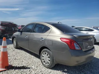 2012 Nissan Versa SL with VIN 3N1CN7AP8CL836863, listed as a Copart auction lot 46949615 with 133,681 mi miles and Salvage Title. Bid and sale history available at carsss.com. Image 2.