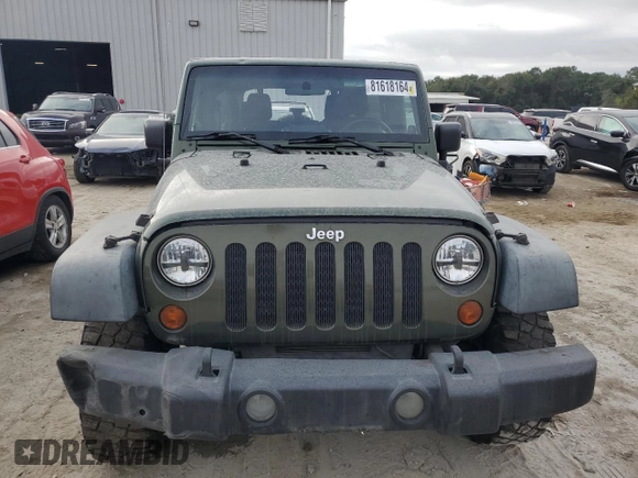 2008 Jeep Wrangler Unlimited Rubicon with VIN 1J4GA69168L601217, listed as a Copart auction lot 81618164 with 145,344 mi miles and Clean Title. Bid and sale history available at carsss.com. Image 5.
