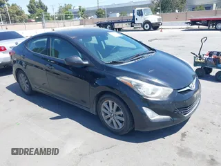 2014 Hyundai Elantra SE z VIN KMHDH4AE6EU060081, wystawiony jako IAAI lot #42420115 z przebiegiem 82 161 mil mil oraz . Historia ofert i sprzedaży dostępna na DreamBid. Obrazek 1.