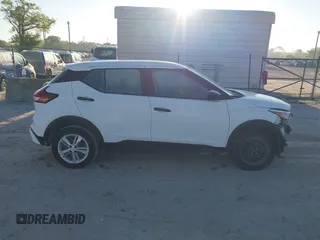 2022 Nissan Kicks S with VIN 3N1CP5BV5NL518813, listed as a IAAI auction lot 41693543 with 53,697 mi miles. Bid and sale history available at carsss.com. Image 14.