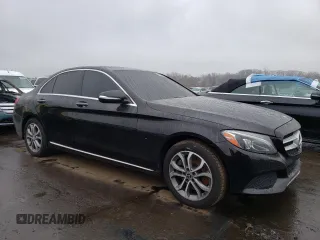 2015 Mercedes-Benz C-Class C 300 Luxury with VIN 55SWF4KB7FU025081, listed as a Copart auction lot 46940995 with 136,291 mi miles and Non Repairable. Bid and sale history available at carsss.com. Image 4.