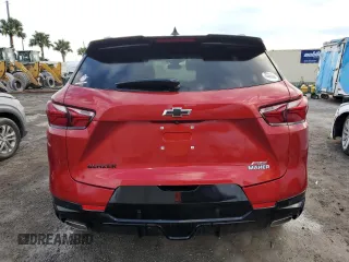 2022 Chevrolet Blazer RS with VIN 3GNKBERS7NS136492, listed as a Copart auction lot 86454394 with Not provided miles and Non repairable. Bid and sale history available at DreamBid. Image 6.