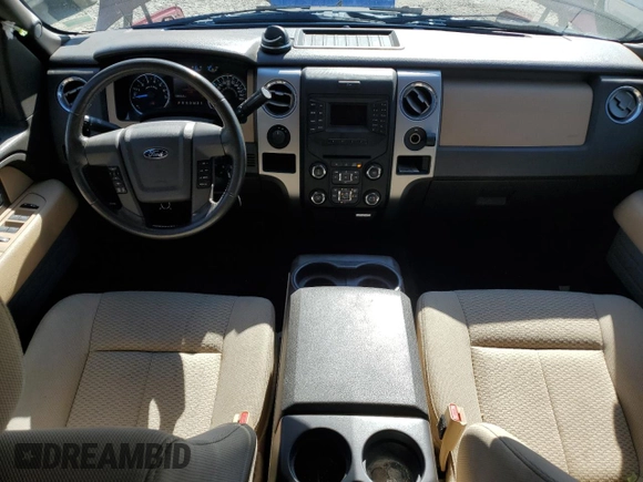 2013 Ford F-150 XL with VIN 1FTFW1EF1DFA75532, listed as a Copart auction lot 64324395 with 135,654 mi miles and Salvage title. Bid and sale history available at DreamBid. Image 8.