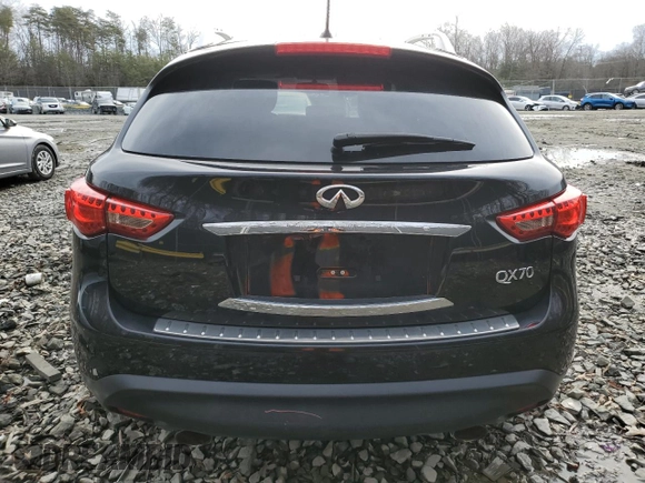 2014 Infiniti QX70 с VIN JN8CS1MW9EM411428, выставлен на аукционе Copart как лот 48016895 с пробегом 110 302 миль миль и Списание • Salvage title. История ставок и продаж доступна на DreamBid. Изображение 6.