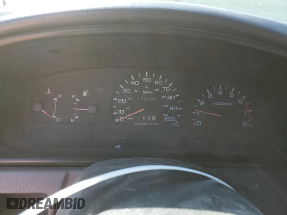1997 Nissan Frontier XE with VIN 1N6SD16S4VC422545, listed as a Copart auction lot 45149905 with 179,265 mi miles and Salvage title. Bid and sale history available at DreamBid. Image 9.