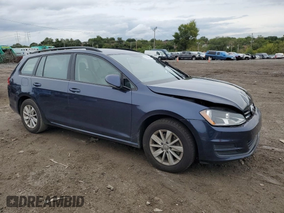 2016 Volkswagen Golf SportWagen TSI S with VIN 3VWC17AU5GM509560, listed as a Copart auction lot 73303294 with 82,736 mi miles and Salvage Title. Bid and sale history available at carsss.com. Image 4.