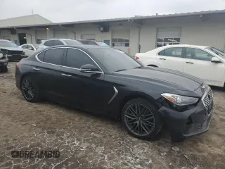 2019 Genesis G70 Advanced z VIN KMTG34LA4KU016698, wystawiony jako Copart lot #44620145 z przebiegiem 101 350 mil mil oraz Szkoda całkowita • Salvage title. Historia ofert i sprzedaży dostępna na DreamBid. Obrazek 4.